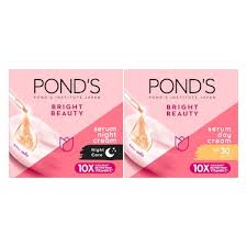 Thailandi Ponds Bright Beauty Serum Day/Night Cream